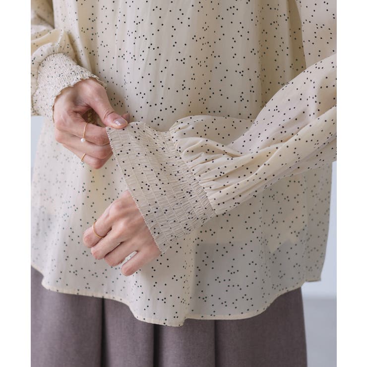 シャーリングカラーブラウス/2WAY | ROPE' PICNIC | 詳細画像40 