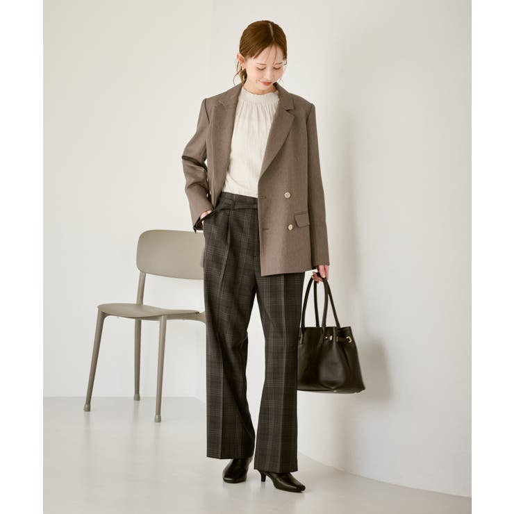 シャーリングカラーブラウス/2WAY | ROPE' PICNIC | 詳細画像6 