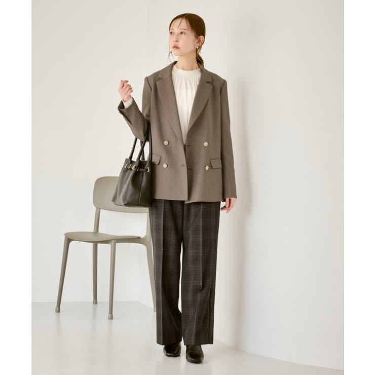 シャーリングカラーブラウス/2WAY | ROPE' PICNIC | 詳細画像7 