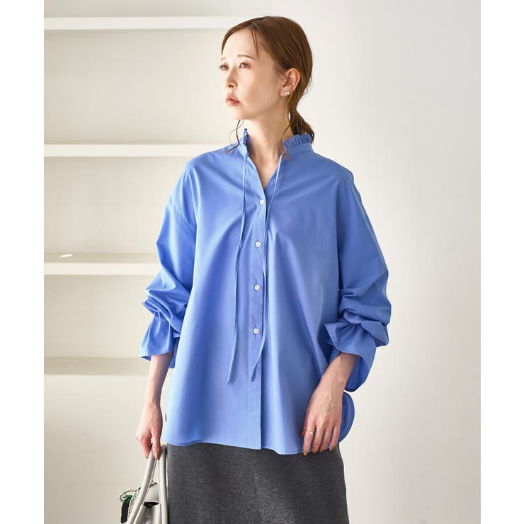 フリルレイヤードシャツ[品番：RPCW0051246]｜ROPE' PICNIC（ロペ