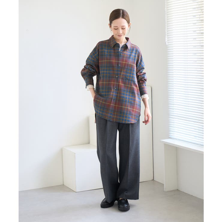 チェックネルシャツ/リンクコーデ | ROPE' PICNIC | 詳細画像17 