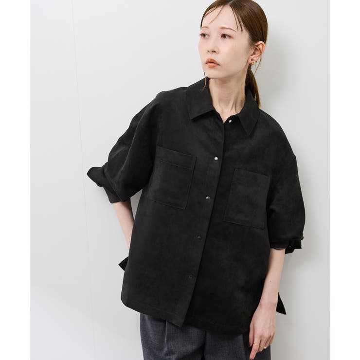 スミクロ(05) | スエードシャツ | ROPE' PICNIC