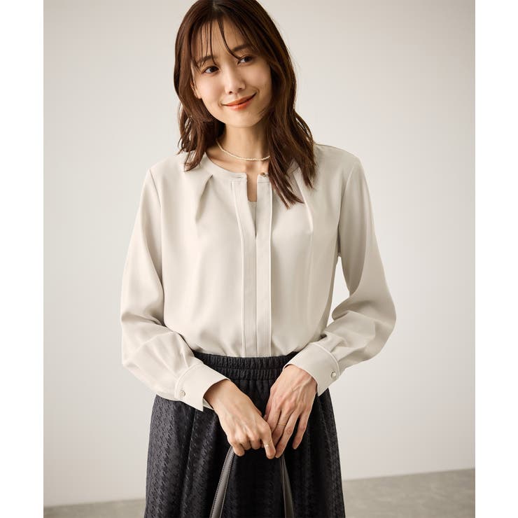 配色パイピングブラウス | ROPE' PICNIC | 詳細画像17 