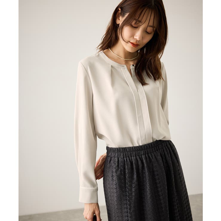 配色パイピングブラウス | ROPE' PICNIC | 詳細画像18 