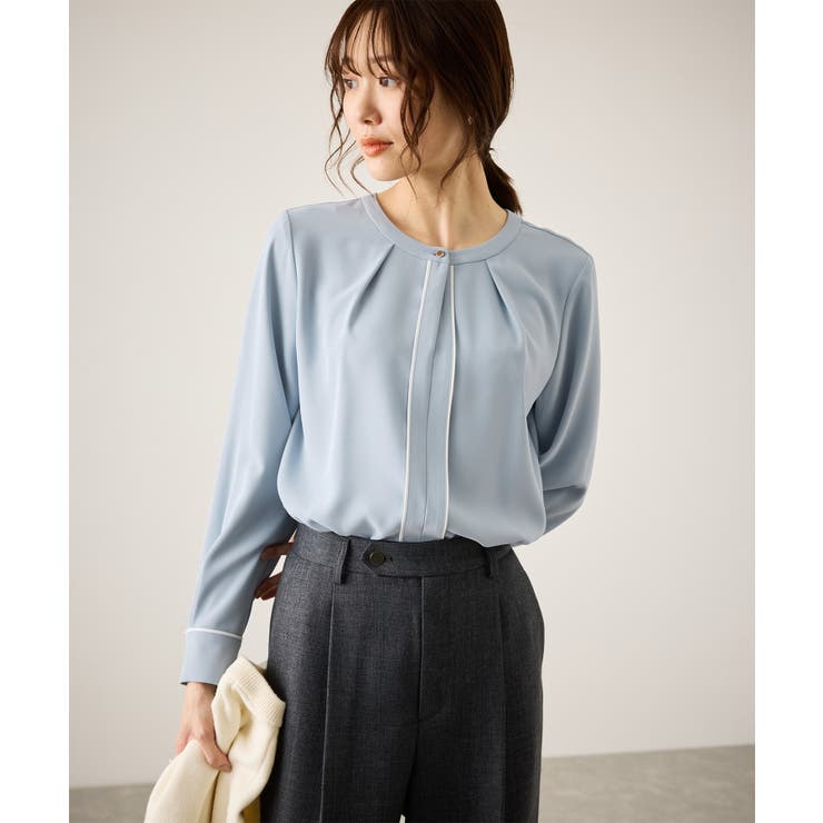 配色パイピングブラウス | ROPE' PICNIC | 詳細画像22 