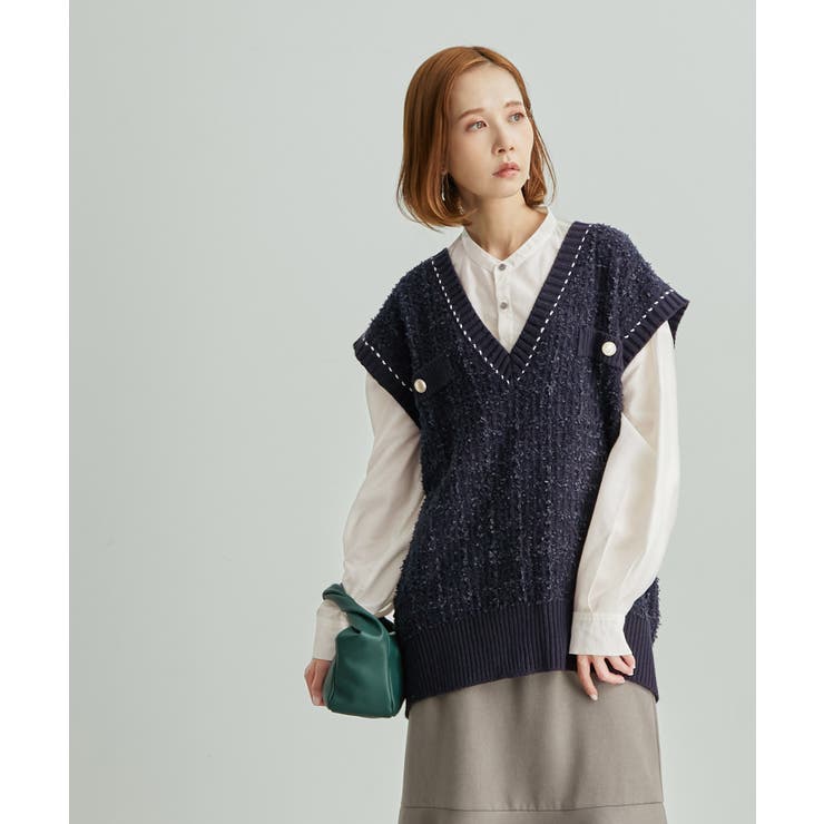 【一部店舗限定】袖ボリュームシアーシャツ | ROPE' PICNIC | 詳細画像14 