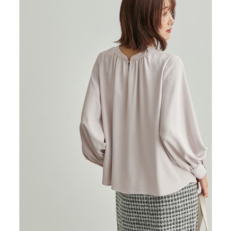 ラベンダー(52) | 【WEB限定】2WAY/ビジューホックブラウス | ROPE' PICNIC