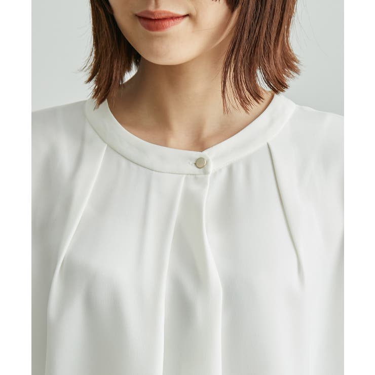 【WEB限定】アシメタックブラウス | ROPE' PICNIC | 詳細画像4 