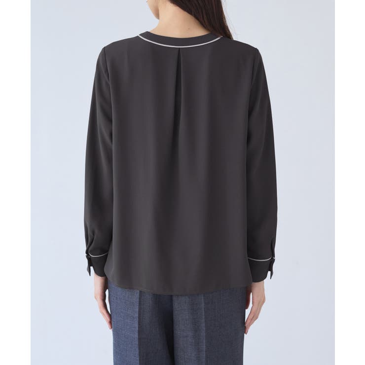 【WEB限定】配色ボウタイ風ブラウス | ROPE' PICNIC | 詳細画像29 