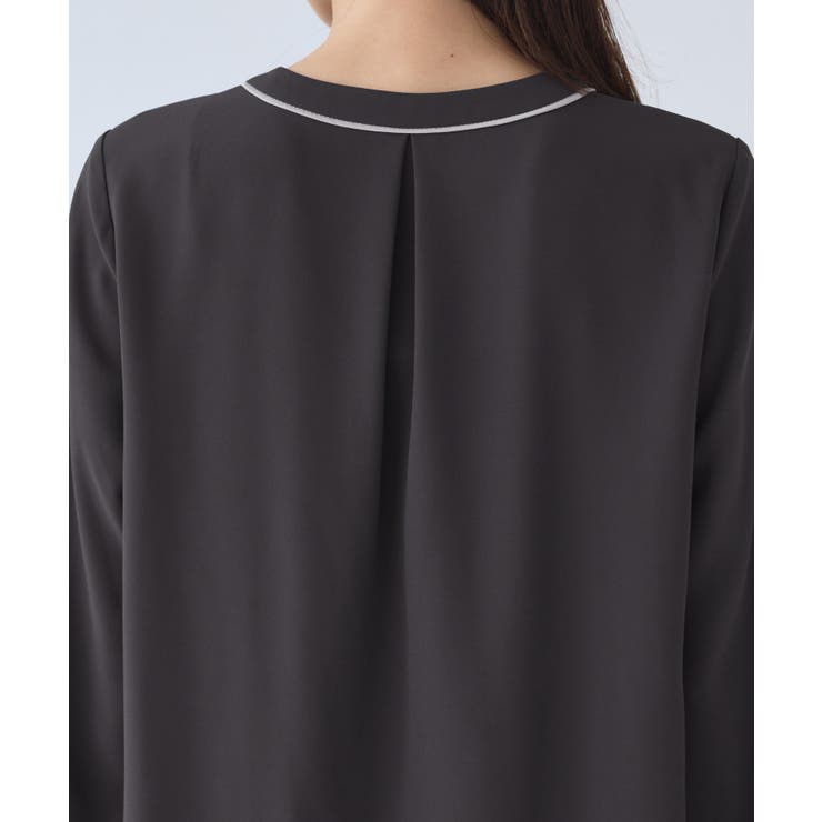 【WEB限定】配色ボウタイ風ブラウス | ROPE' PICNIC | 詳細画像32 