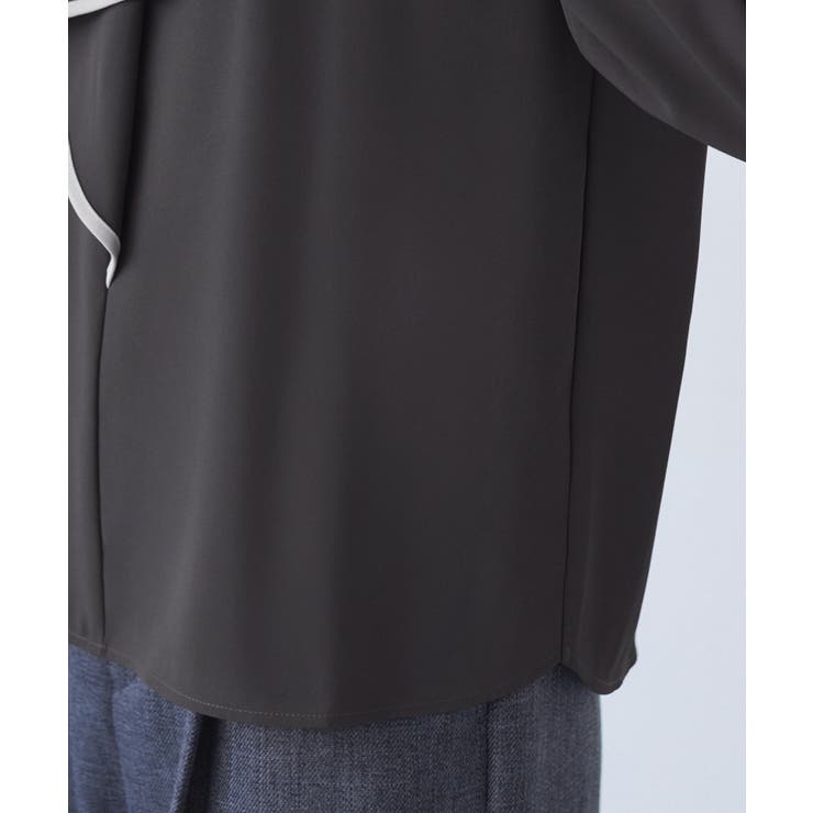 【WEB限定】配色ボウタイ風ブラウス | ROPE' PICNIC | 詳細画像35 