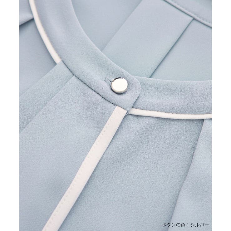 【WEB限定】配色ボウタイ風ブラウス | ROPE' PICNIC | 詳細画像39 