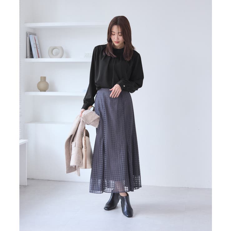 【WEB限定】多機能タックブラウス | ROPE' PICNIC | 詳細画像10 