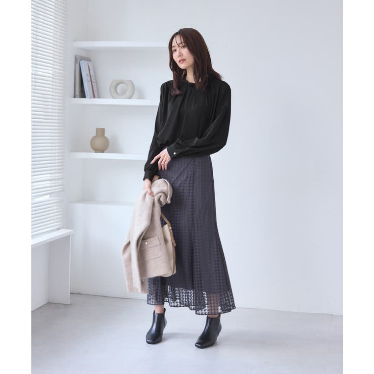 【WEB限定】多機能タックブラウス | ROPE' PICNIC | 詳細画像11 