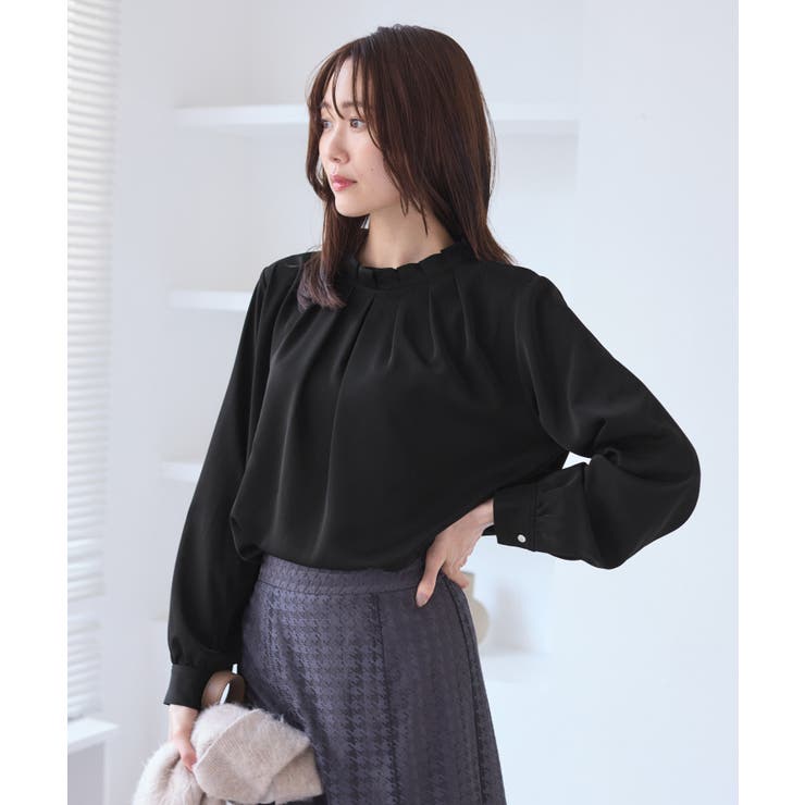 【WEB限定】多機能タックブラウス | ROPE' PICNIC | 詳細画像12 