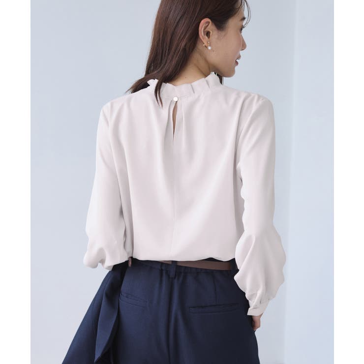 【WEB限定】多機能タックブラウス | ROPE' PICNIC | 詳細画像24 