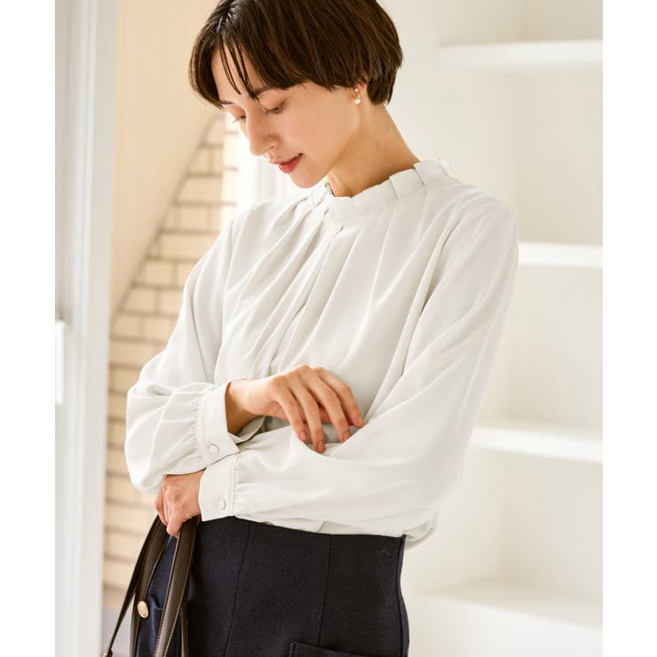 【WEB限定】多機能タックブラウス | ROPE' PICNIC | 詳細画像30 