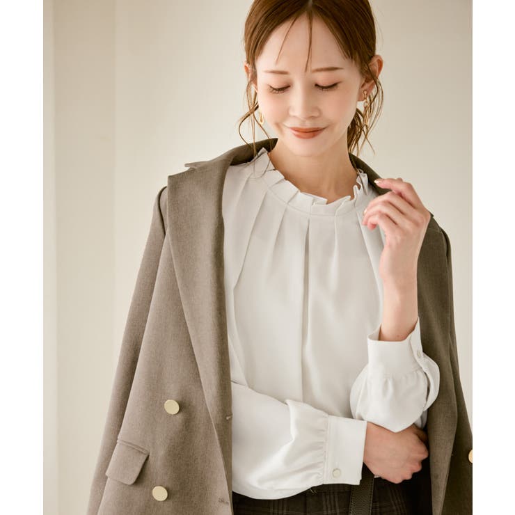 【WEB限定】多機能タックブラウス | ROPE' PICNIC | 詳細画像8 
