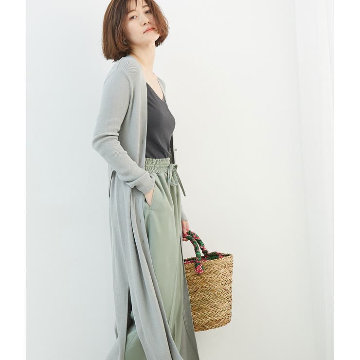 スリットロングカーディガン 品番 Rpcw Rope Picnic ロペピクニック のレディースファッション通販 Shoplist ショップリスト