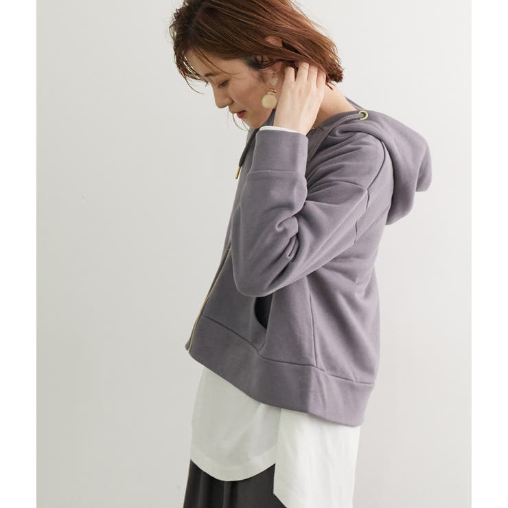 裏毛ジップショートパーカー 品番 Rpcw Rope Picnic ロペピクニック のレディースファッション通販 Shoplist ショップリスト