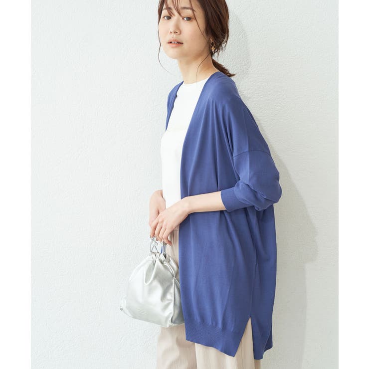 【UVケア・接触冷感】ゴールドバー付きトッパーカーディガン | ROPE' PICNIC | 詳細画像28 