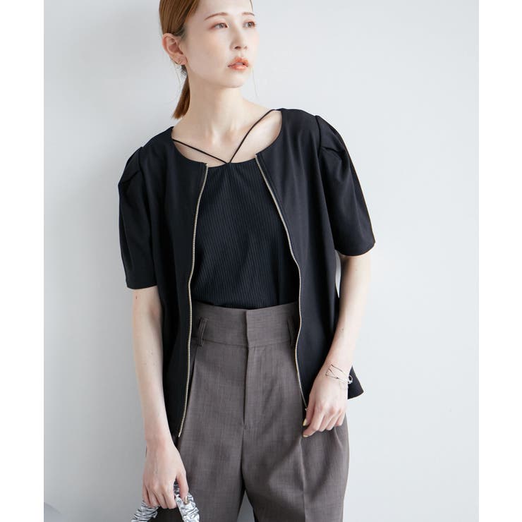 ジップカーデプルオーバー/2WAY | ROPE' PICNIC | 詳細画像5 