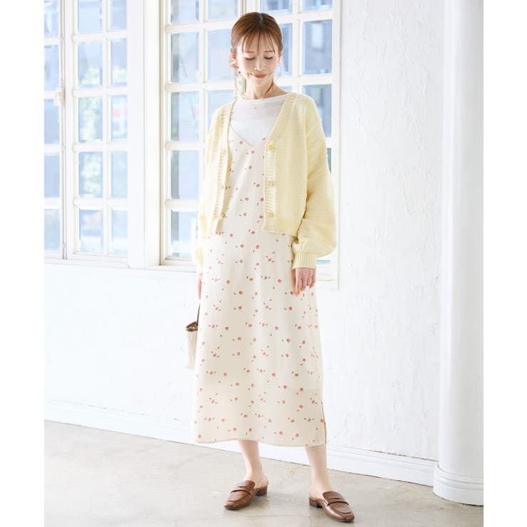 ガーターボーダーショート丈カーディガン | ROPE' PICNIC | 詳細画像2 