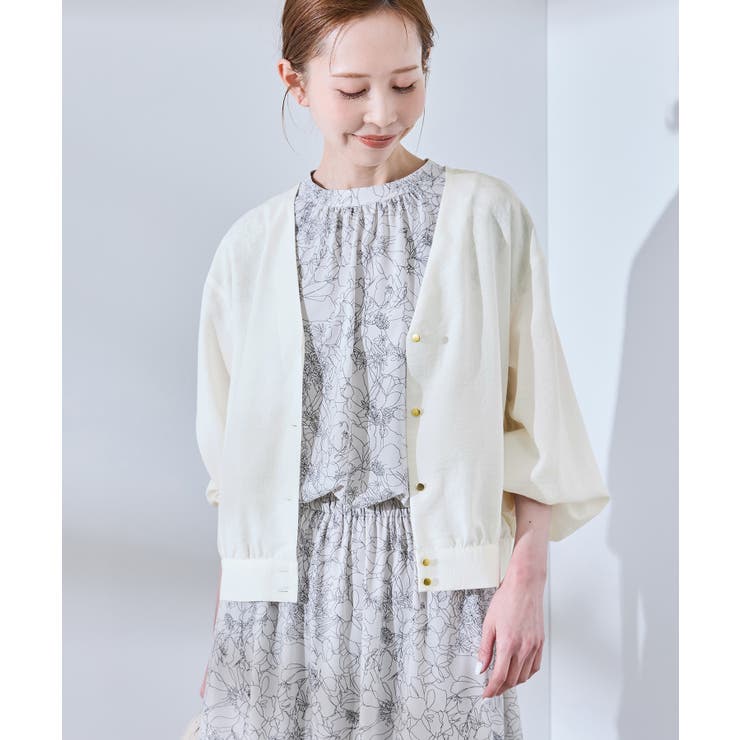 ブラウスカーディガン | ROPE' PICNIC | 詳細画像15 