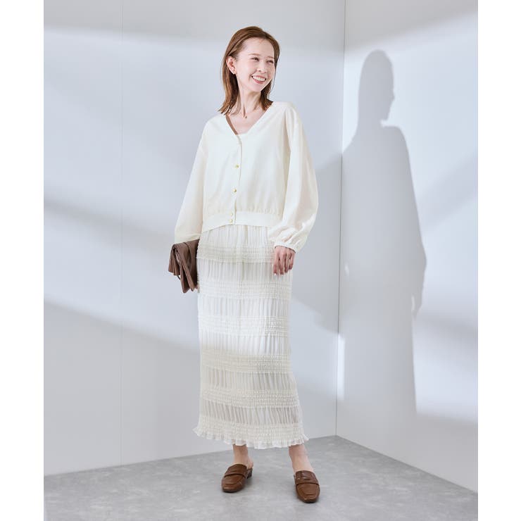 ブラウスカーディガン | ROPE' PICNIC | 詳細画像7 