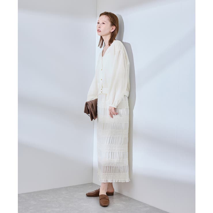 ブラウスカーディガン | ROPE' PICNIC | 詳細画像8 