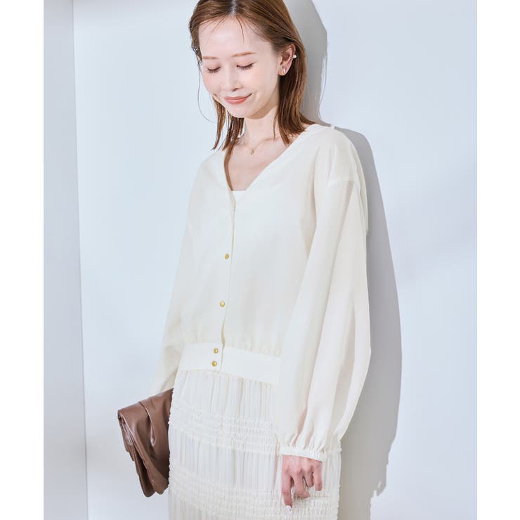 ブラウスカーディガン | ROPE' PICNIC | 詳細画像9 