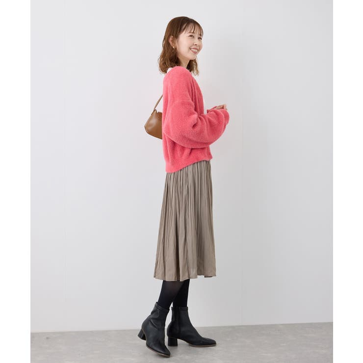 fluffy knitフラッフィーニット ふわふわMIXフェザーニットカーディガ… | ROPE' PICNIC | 詳細画像19 