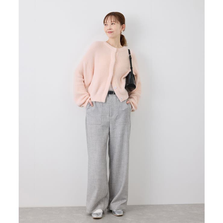 fluffy knitフラッフィーニット ふわふわMIXフェザーニットカーディガ… | ROPE' PICNIC | 詳細画像21 