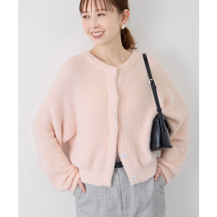 fluffy knitフラッフィーニット ふわふわMIXフェザーニットカーディガ… | ROPE' PICNIC | 詳細画像22 