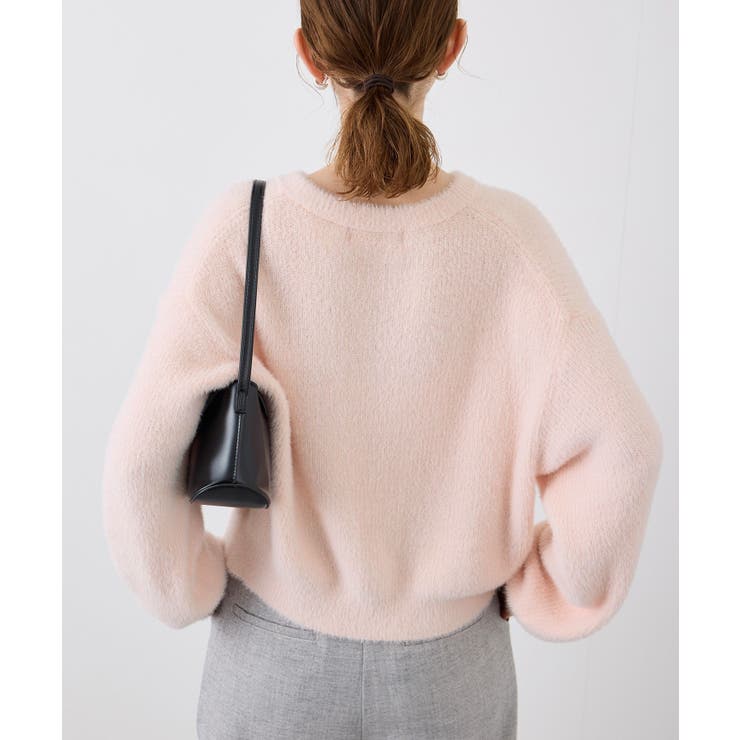 fluffy knitフラッフィーニット ふわふわMIXフェザーニットカーディガ… | ROPE' PICNIC | 詳細画像23 