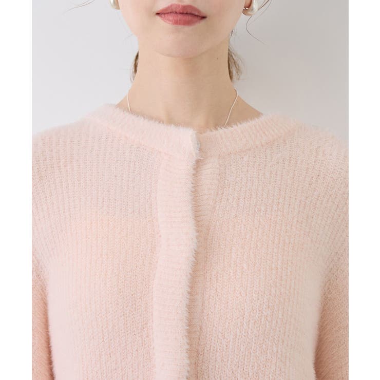 fluffy knitフラッフィーニット ふわふわMIXフェザーニットカーディガ… | ROPE' PICNIC | 詳細画像30 