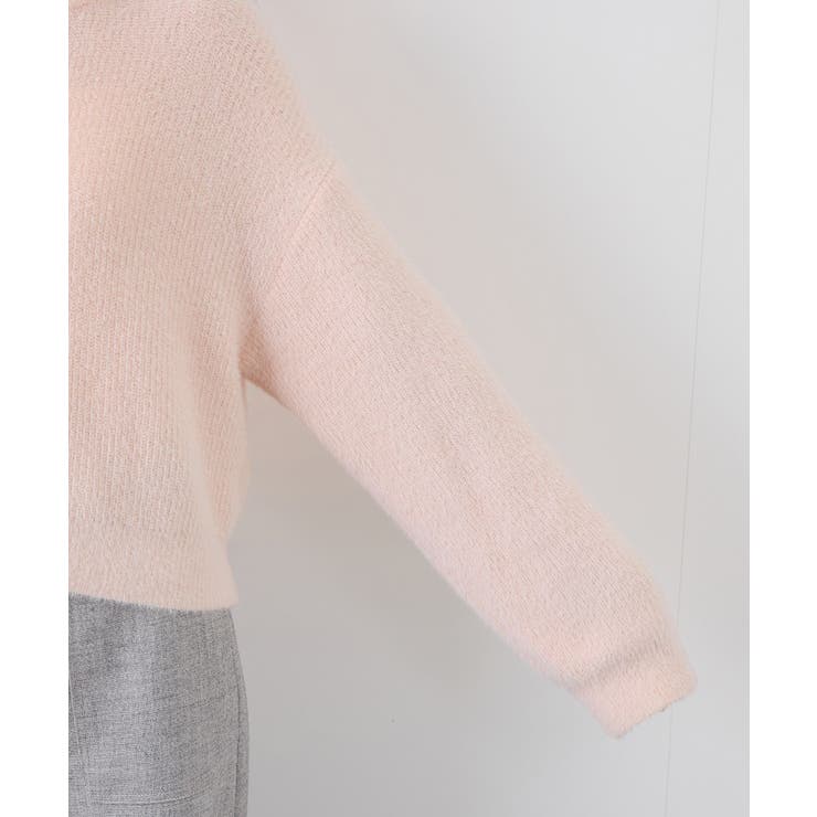 fluffy knitフラッフィーニット ふわふわMIXフェザーニットカーディガ… | ROPE' PICNIC | 詳細画像32 