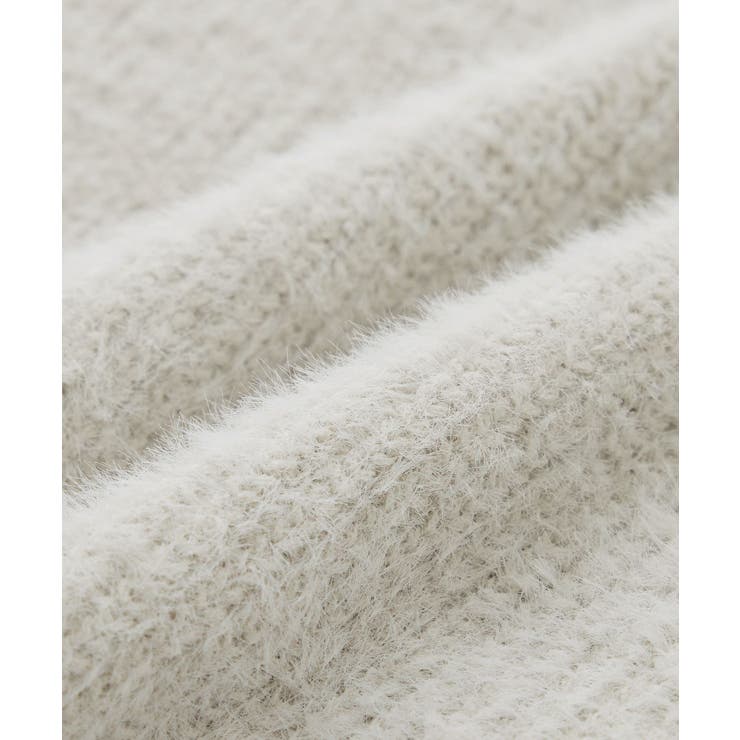 fluffy knitフラッフィーニット ふわふわMIXフェザーニットカーディガ… | ROPE' PICNIC | 詳細画像35 