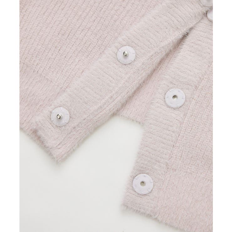 fluffy knitフラッフィーニット ふわふわMIXフェザーニットカーディガ… | ROPE' PICNIC | 詳細画像42 