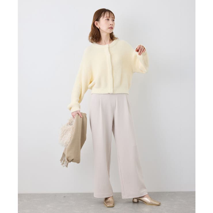 fluffy knitフラッフィーニット ふわふわMIXフェザーニットカーディガ… | ROPE' PICNIC | 詳細画像5 