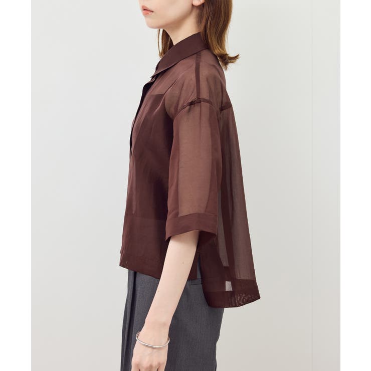 【接触冷感】ハーフスリーブシアーシャツ | ROPE' PICNIC | 詳細画像50 