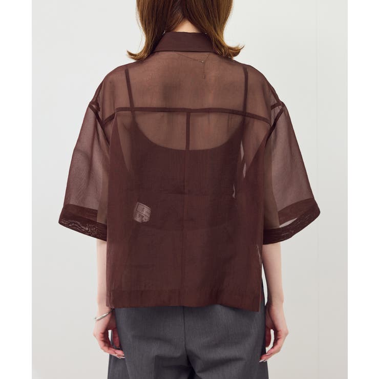 【接触冷感】ハーフスリーブシアーシャツ | ROPE' PICNIC | 詳細画像51 