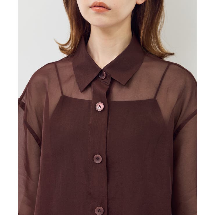 【接触冷感】ハーフスリーブシアーシャツ | ROPE' PICNIC | 詳細画像52 