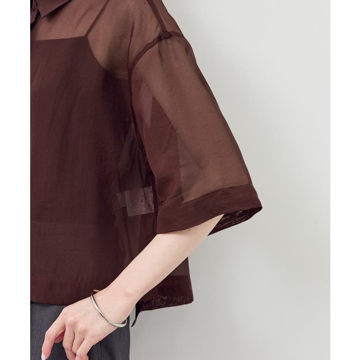 【接触冷感】ハーフスリーブシアーシャツ | ROPE' PICNIC | 詳細画像54 