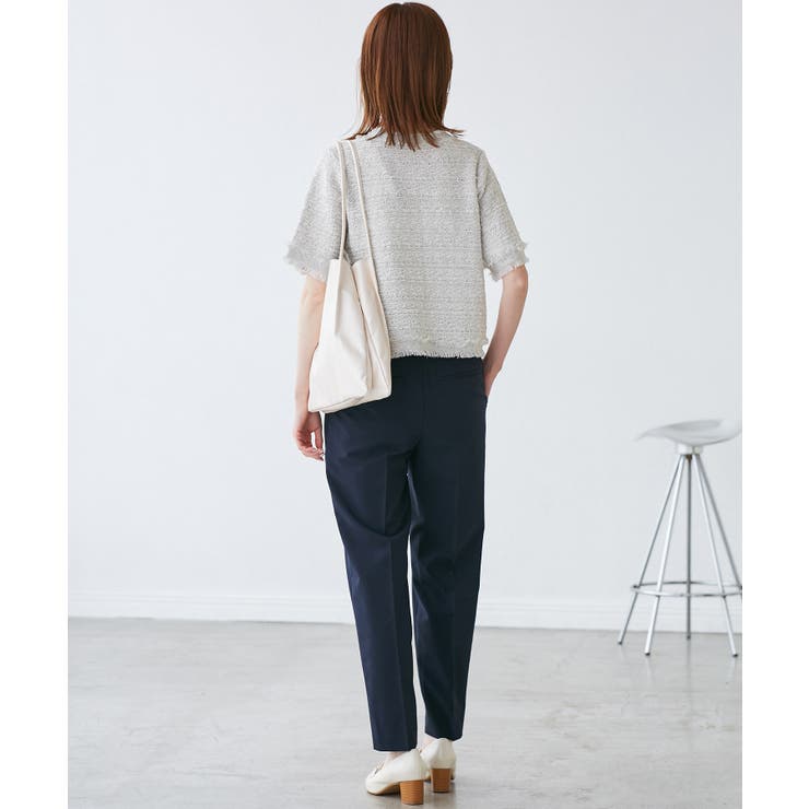 【サマー・ツイード】ハーフスリーブカーディガン | ROPE' PICNIC | 詳細画像12 