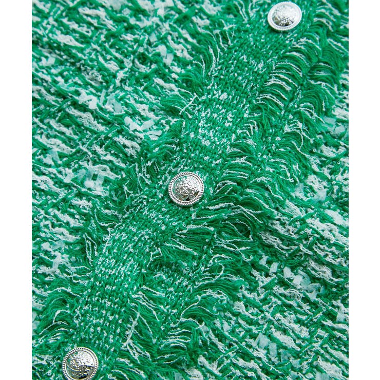 【サマー・ツイード】ハーフスリーブカーディガン | ROPE' PICNIC | 詳細画像37 