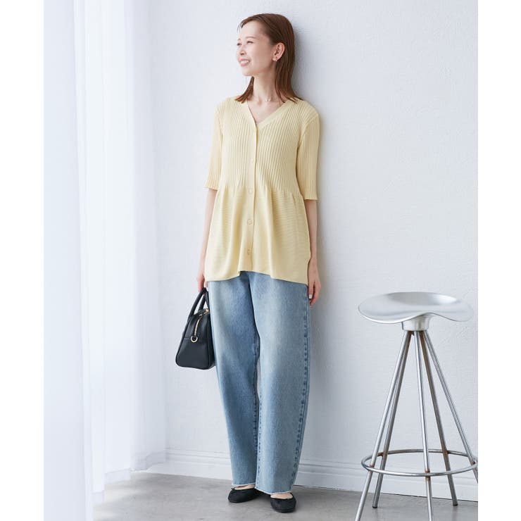 5分袖ペプラムカーディガン | ROPE' PICNIC | 詳細画像17 