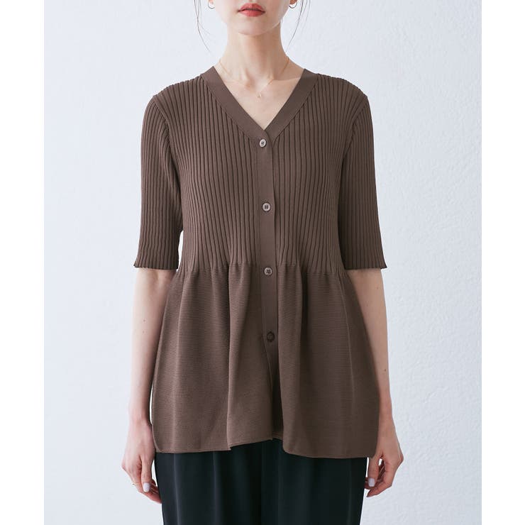 5分袖ペプラムカーディガン | ROPE' PICNIC | 詳細画像20 