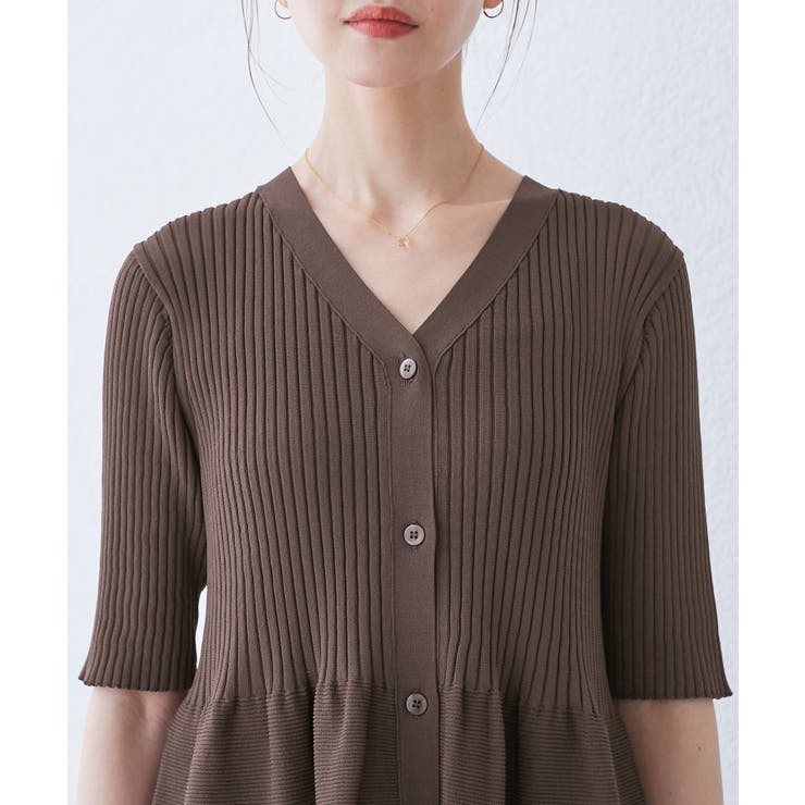 5分袖ペプラムカーディガン | ROPE' PICNIC | 詳細画像23 