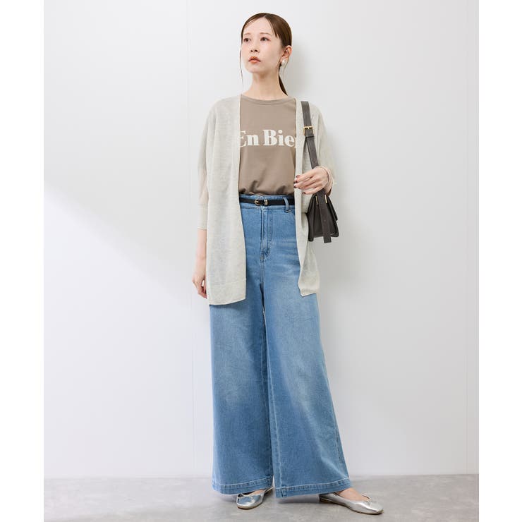 【新色追加】LEVITAシアーニットリラックスカーディガン | ROPE' PICNIC | 詳細画像5 